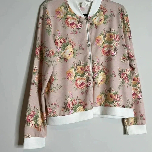 Love Spell Floral Zip Jacket - Picture 3 of 10